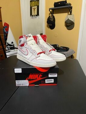Air jordan 1 high phantom gym red